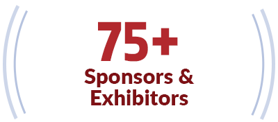 75+ Sponsor & Exhibitors - demographic